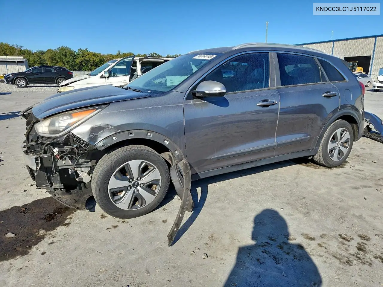 Auction sale of the 2018 Kia Niro , vin: KNDCC3LC1J5117022, lot number: 98364745