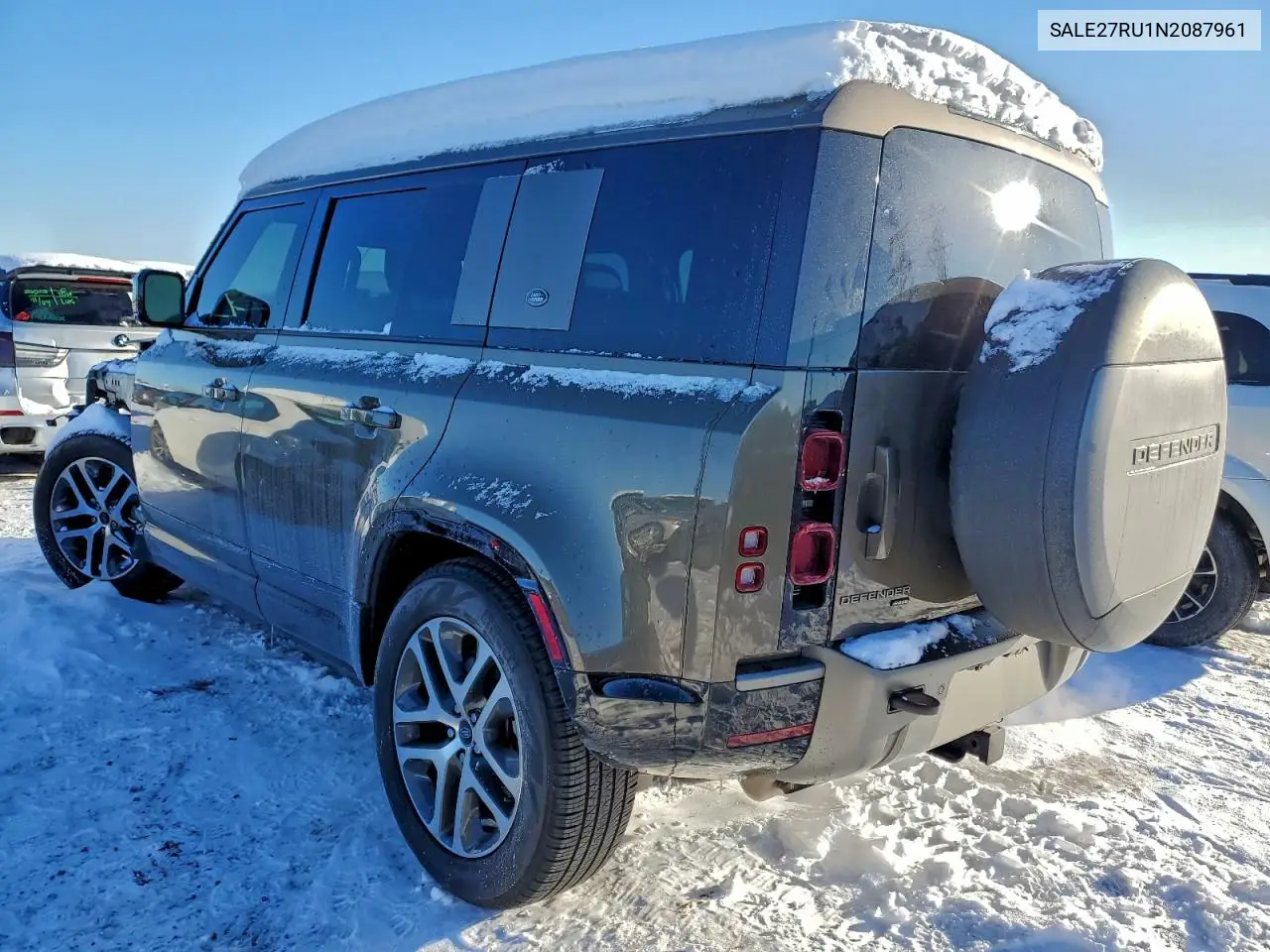 Auction sale of the 2022 Land Rover Defender , vin: SALE27RU1N2087961, lot number: 94941085