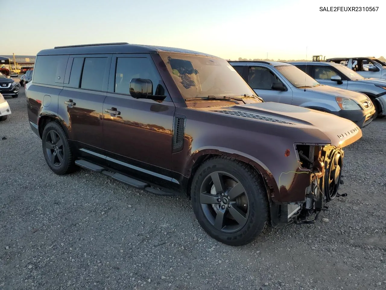 Auction sale of the 2024 Land Rover Defender , vin: SALE2FEUXR2310567, lot number: 72465864