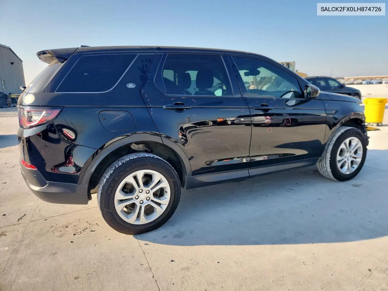 Auction sale of the 2020 Land Rover Discovery Sport , vin: SALCK2FX0LH874726, lot number: 86099655