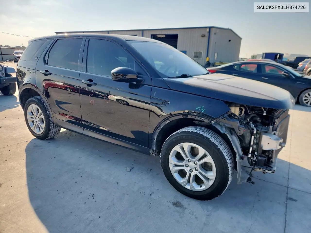 Auction sale of the 2020 Land Rover Discovery Sport , vin: SALCK2FX0LH874726, lot number: 86099655