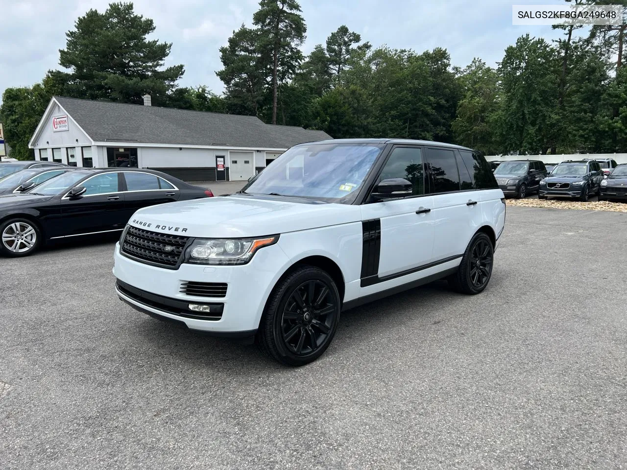Auction sale of the 2016 Land Rover Range Rover , vin: SALGS2KF8GA249648, lot number: 56282264