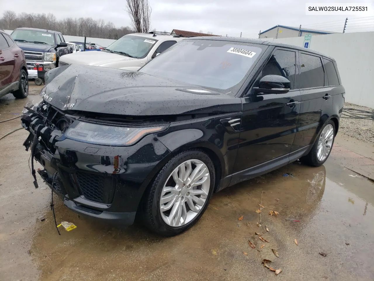 Auction sale of the 2020 Land Rover Range Rover , vin: SALWG2SU4LA725531, lot number: 38904604