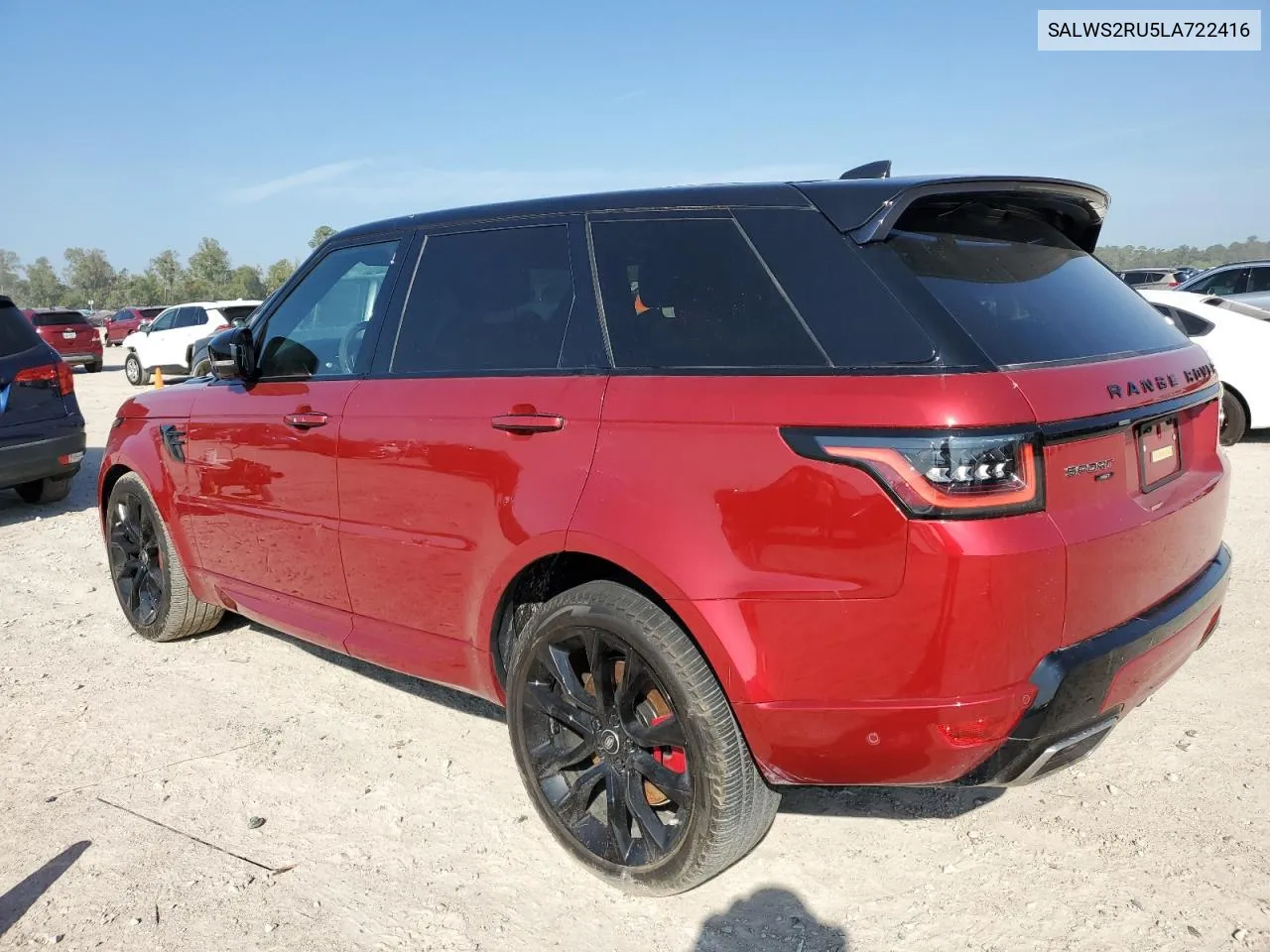 Auction sale of the 2020 Land Rover Range Rover , vin: SALWS2RU5LA722416, lot number: 78449884