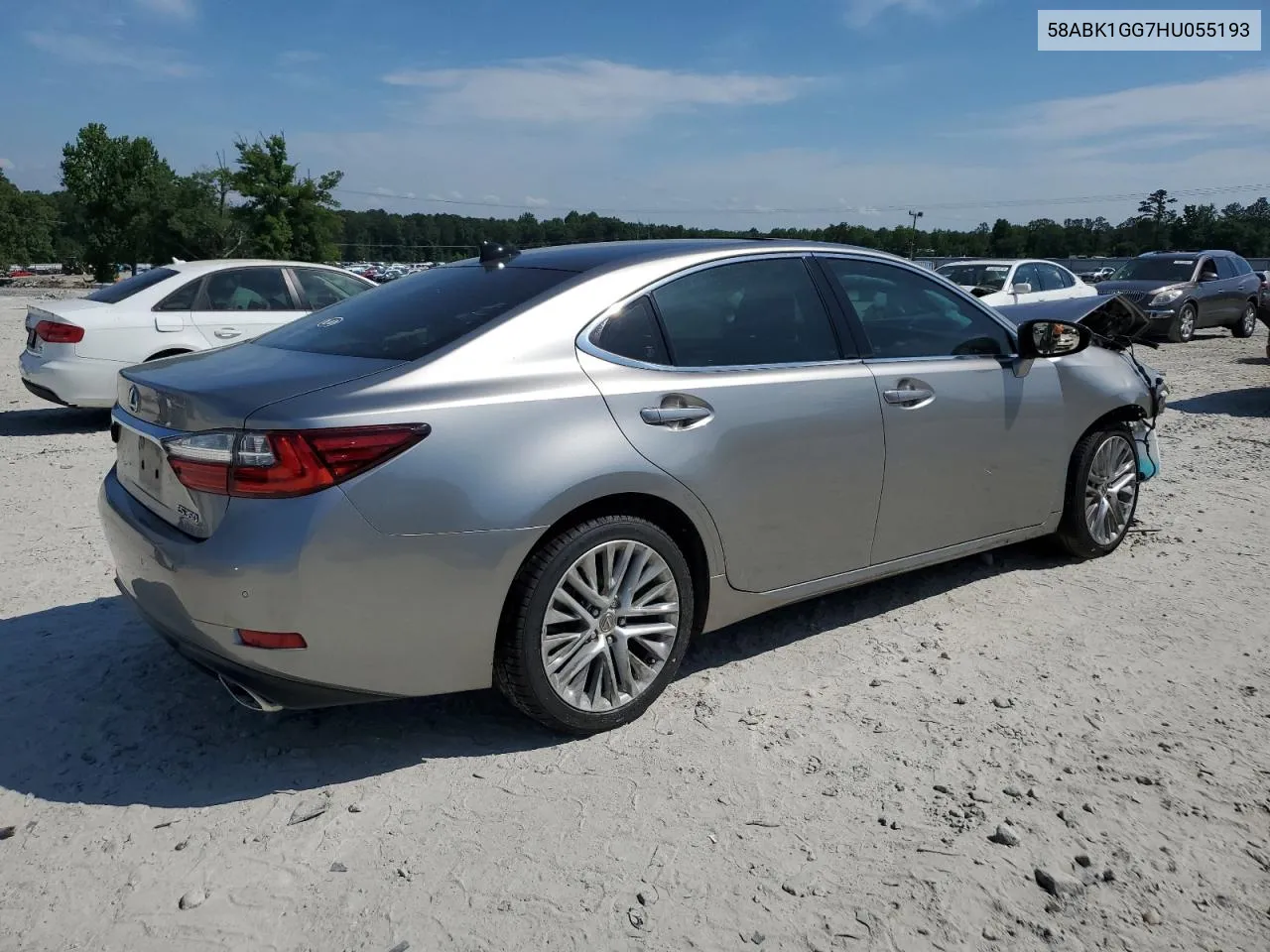 Auction sale of the 2017 Lexus ES , vin: 58ABK1GG7HU055193, lot number: 55896484