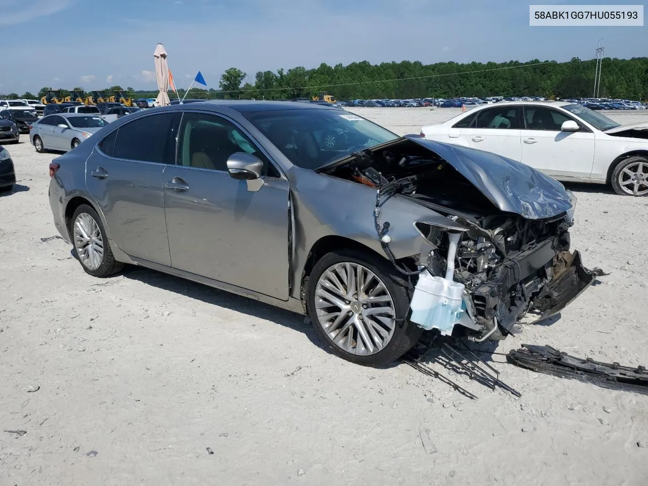 Auction sale of the 2017 Lexus ES , vin: 58ABK1GG7HU055193, lot number: 55896484