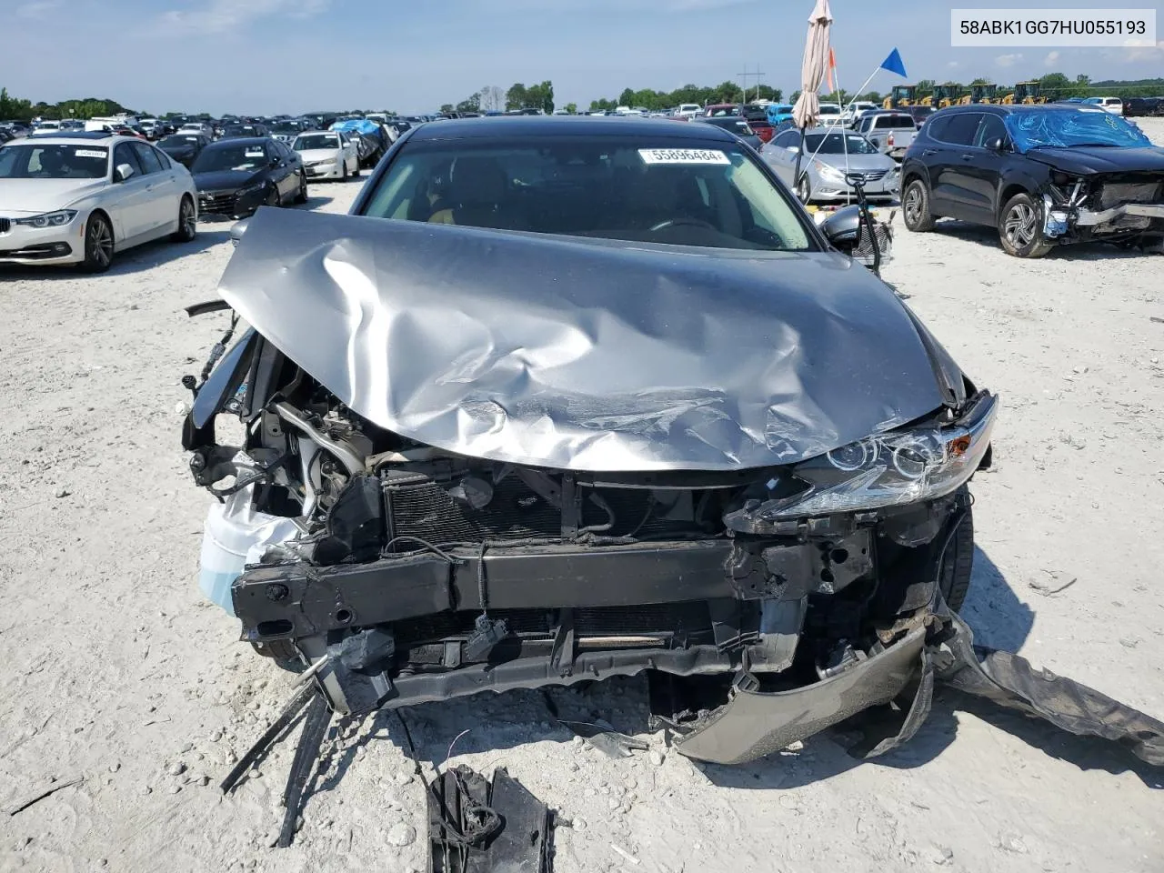 Auction sale of the 2017 Lexus ES , vin: 58ABK1GG7HU055193, lot number: 55896484