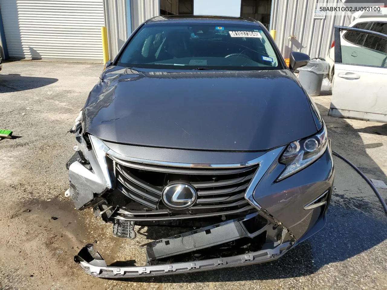 Auction sale of the 2018 Lexus ES , vin: 58ABK1GG2JU093100, lot number: 41037364