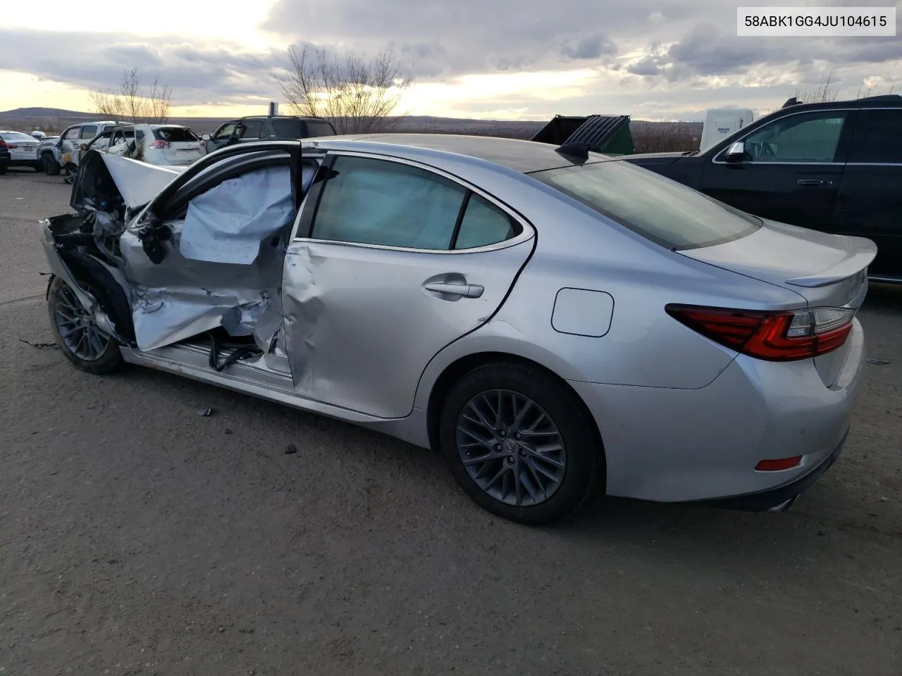Auction sale of the 2018 Lexus ES , vin: 58ABK1GG4JU104615, lot number: 41313794