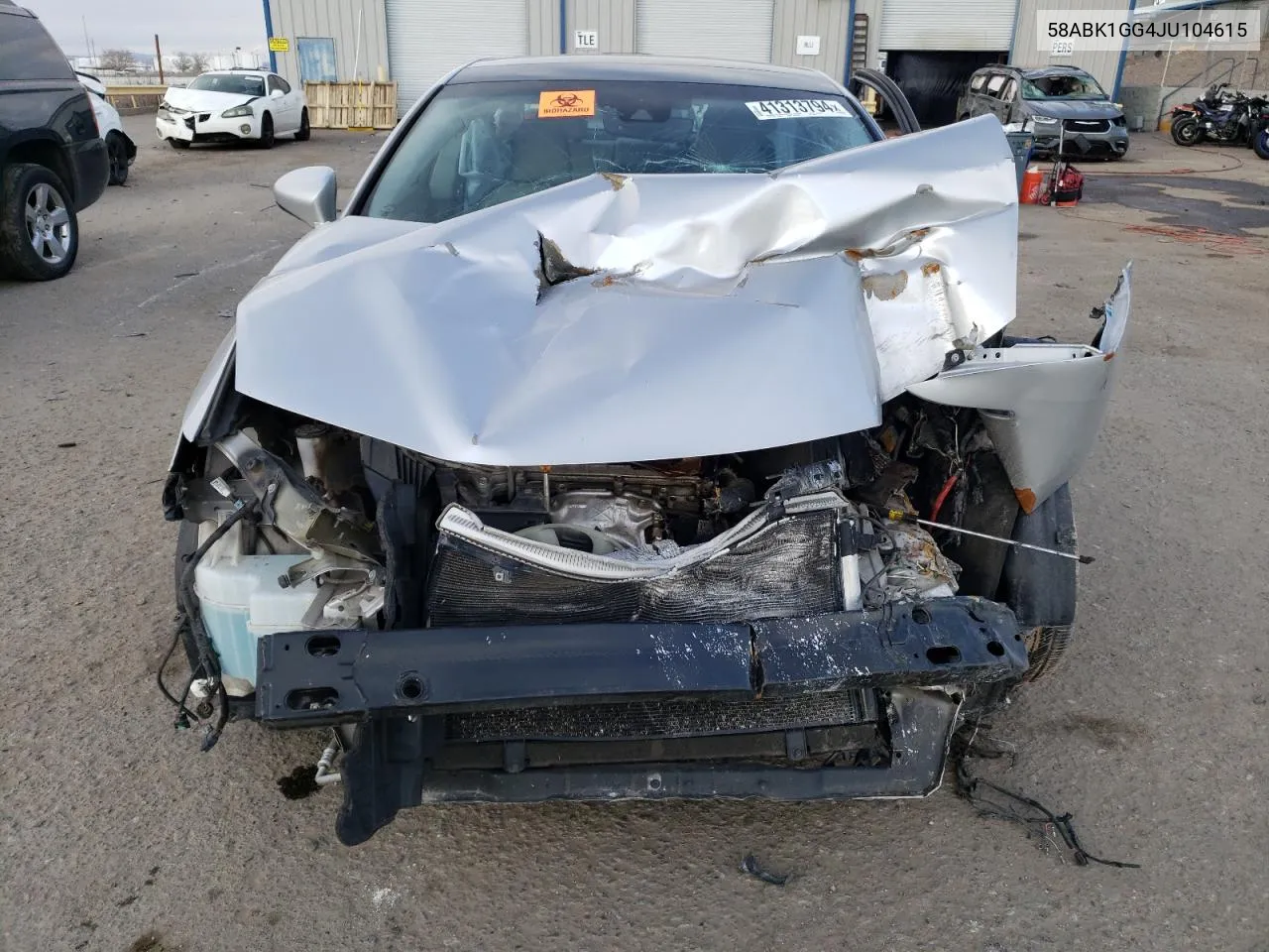 Auction sale of the 2018 Lexus ES , vin: 58ABK1GG4JU104615, lot number: 41313794