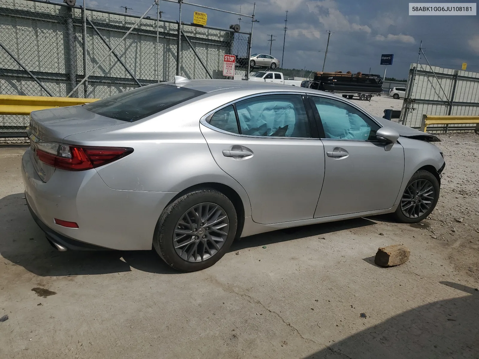 Auction sale of the 2018 Lexus ES , vin: 58ABK1GG6JU108181, lot number: 65932164