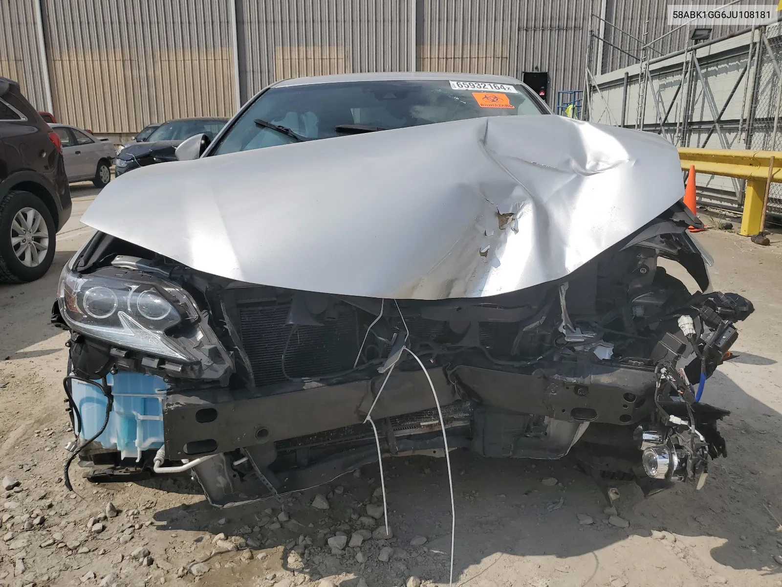 Auction sale of the 2018 Lexus ES , vin: 58ABK1GG6JU108181, lot number: 65932164