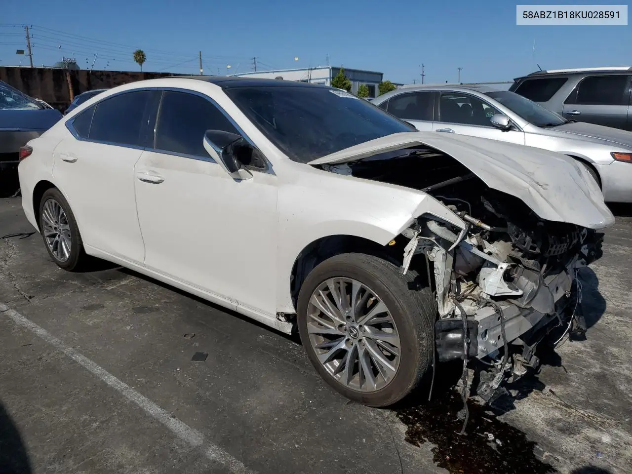 Auction sale of the 2019 Lexus ES , vin: 58ABZ1B18KU028591, lot number: 69084365