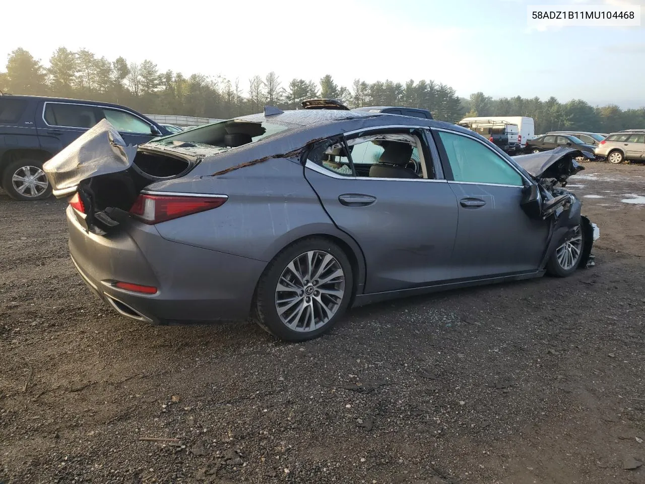 Auction sale of the 2021 Lexus ES , vin: 58ADZ1B11MU104468, lot number: 73179024