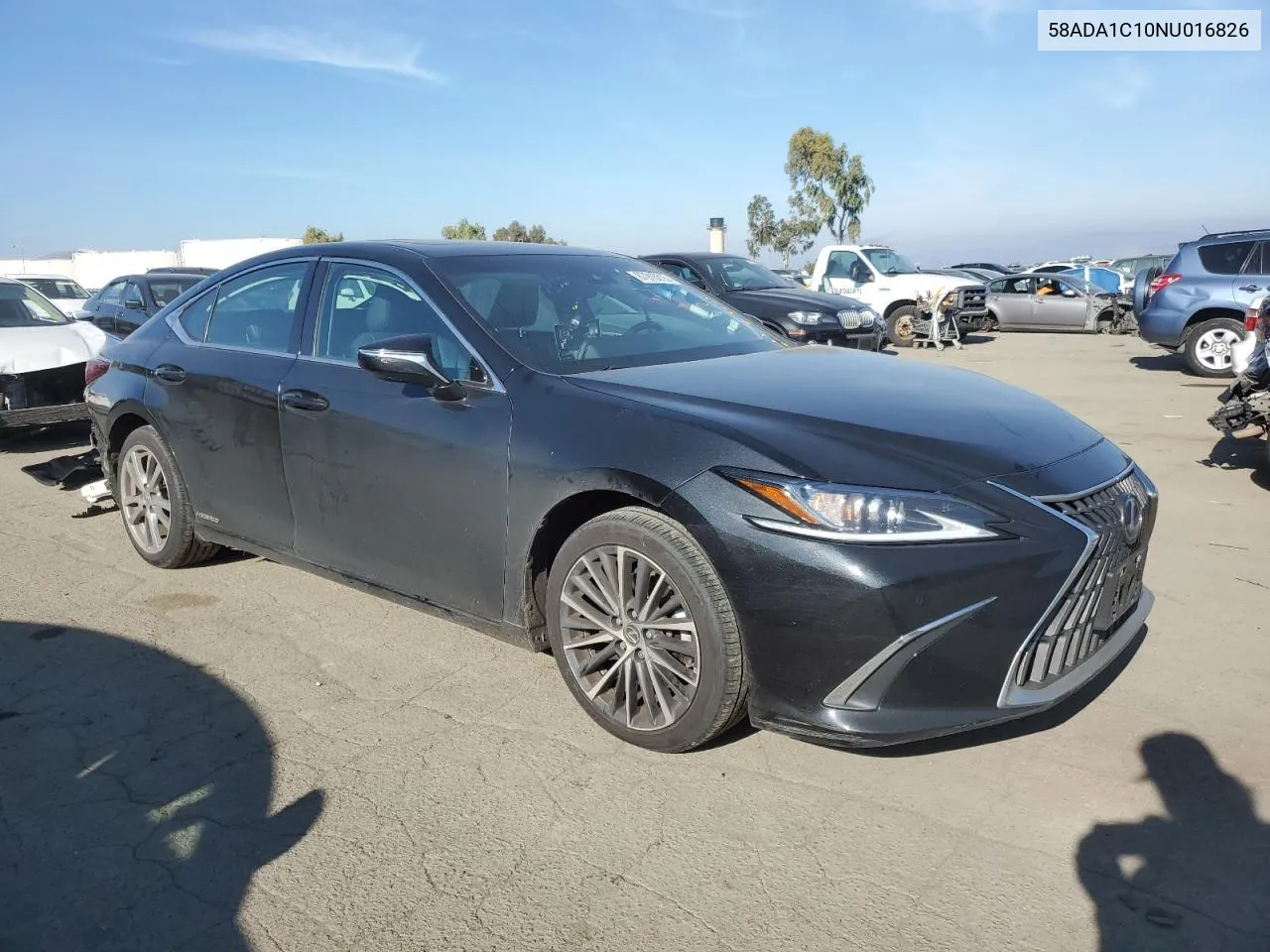 Auction sale of the 2022 Lexus ES , vin: 58ADA1C10NU016826, lot number: 87916215