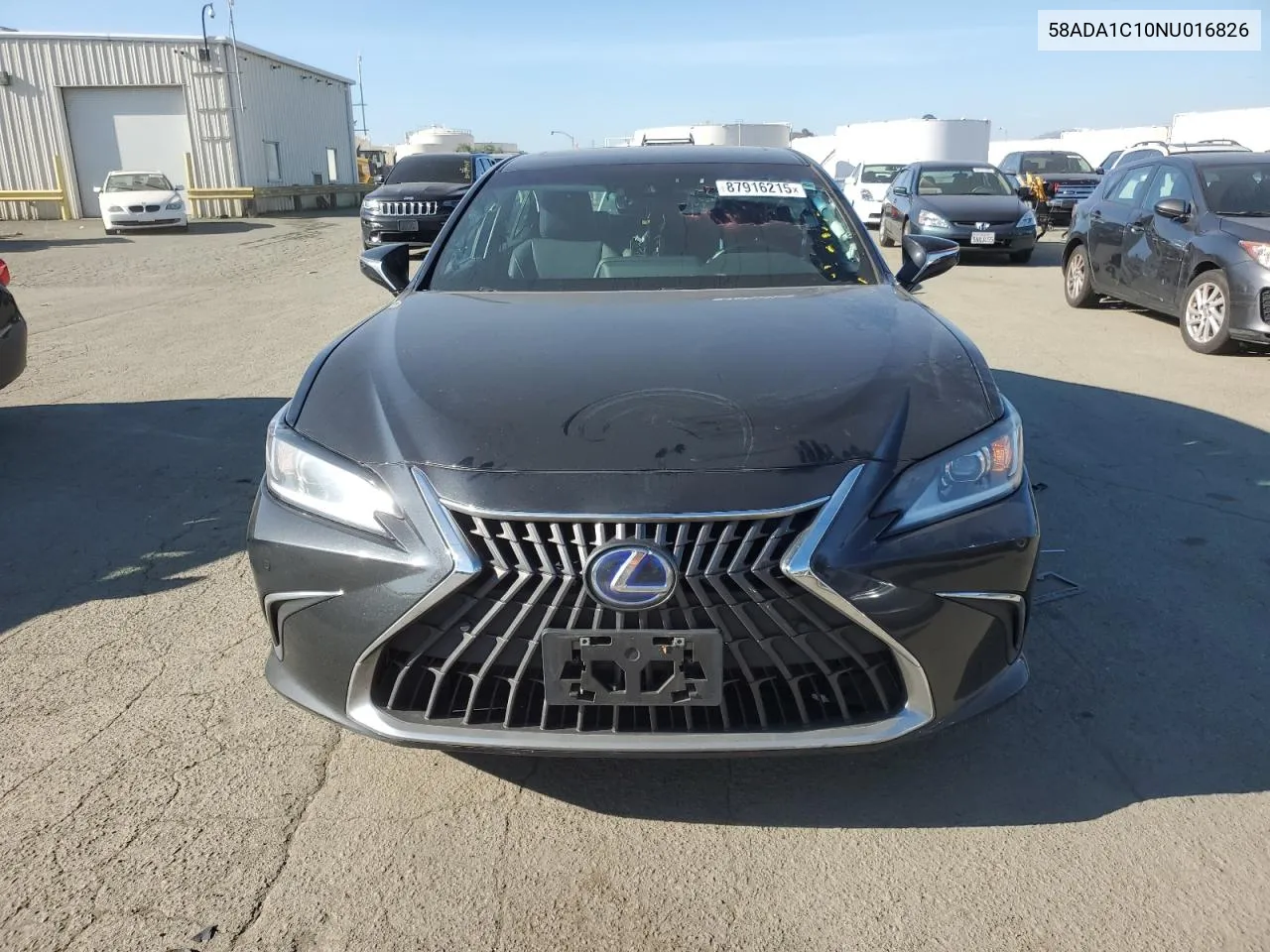 Auction sale of the 2022 Lexus ES , vin: 58ADA1C10NU016826, lot number: 87916215