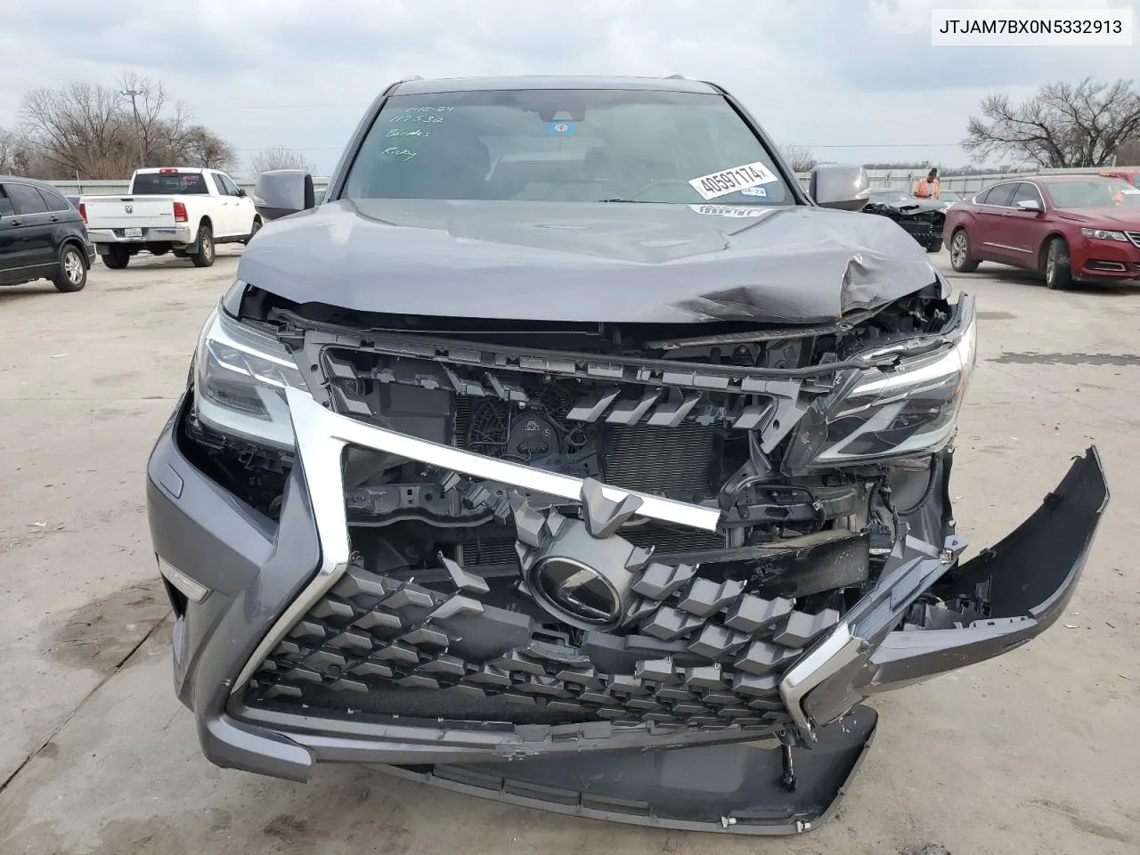 Auction sale of the 2022 Lexus GX , vin: JTJAM7BX0N5332913, lot number: 40597174