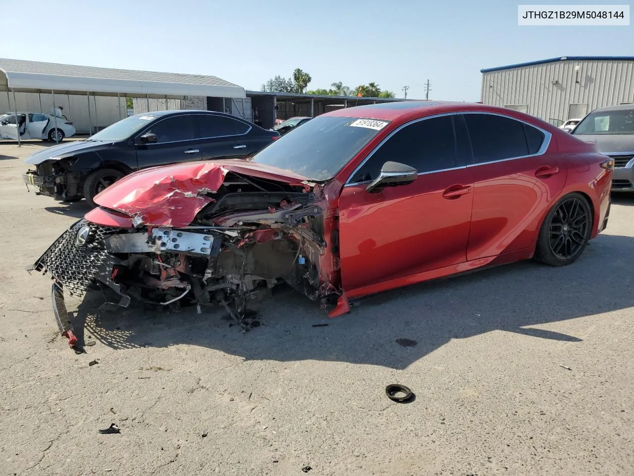 Auction sale of the 2021 Lexus IS , vin: JTHGZ1B29M5048144, lot number: 51918364