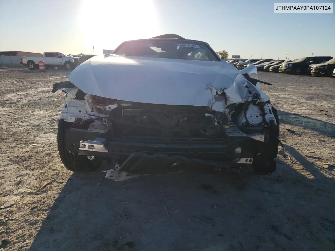 Auction sale of the 2023 Lexus LC , vin: JTHMPAAY0PA107124, lot number: 80026193