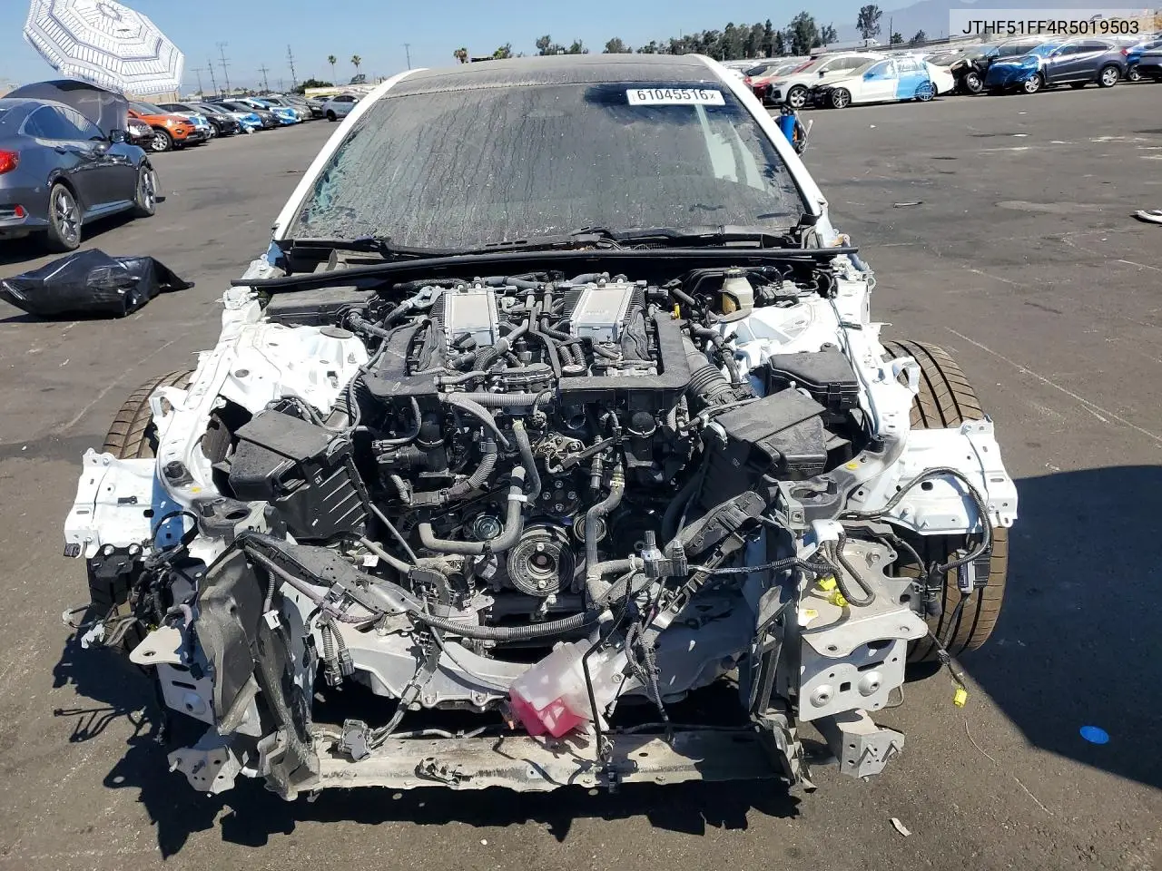 Auction sale of the 2024 Lexus LS , vin: JTHF51FF4R5019503, lot number: 61045516