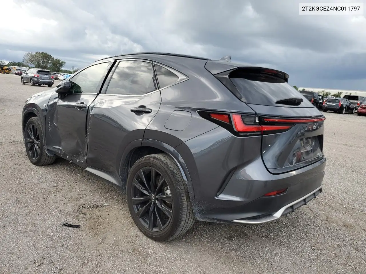 Auction sale of the 2022 Lexus NX , vin: 2T2KGCEZ4NC011797, lot number: 69652213