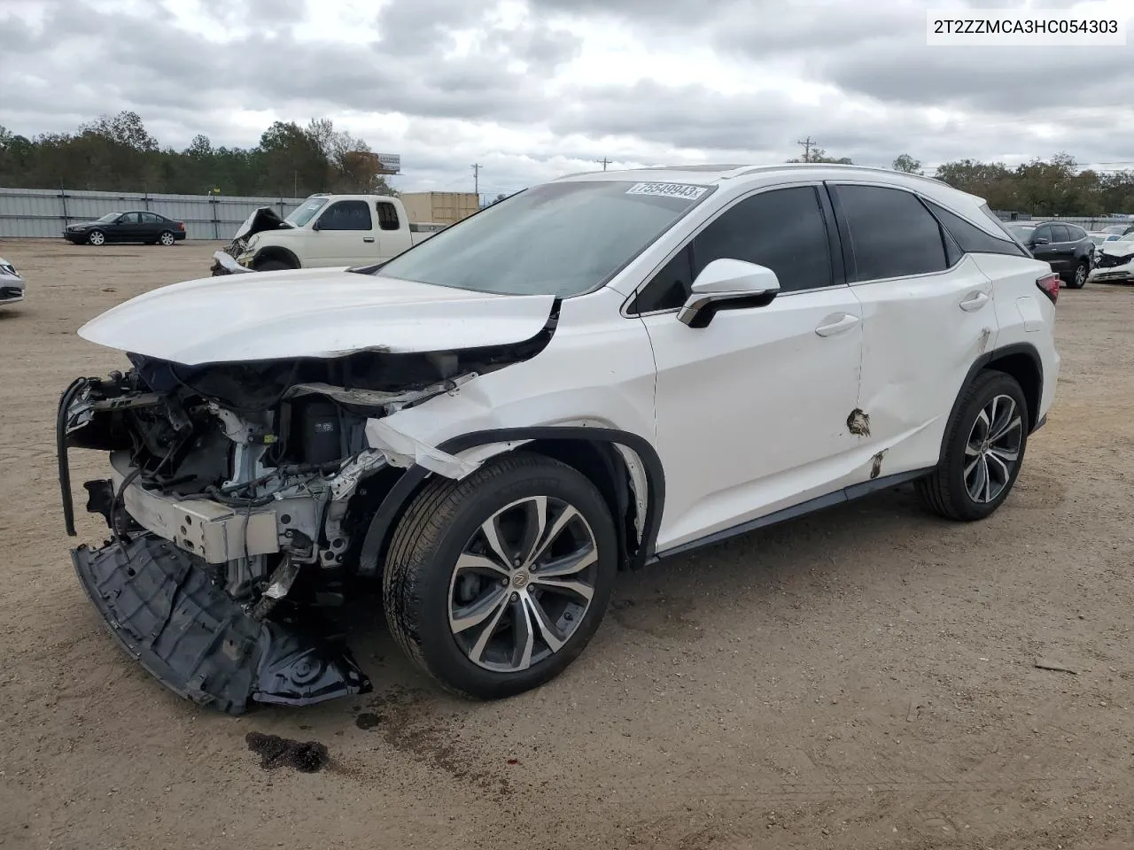 Auction sale of the 2017 Lexus RX , vin: 2T2ZZMCA3HC054303, lot number: 75549943