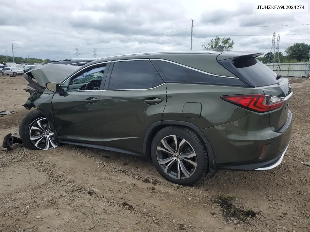 Auction sale of the 2020 Lexus RX , vin: JTJHZKFA9L2024274, lot number: 69929465