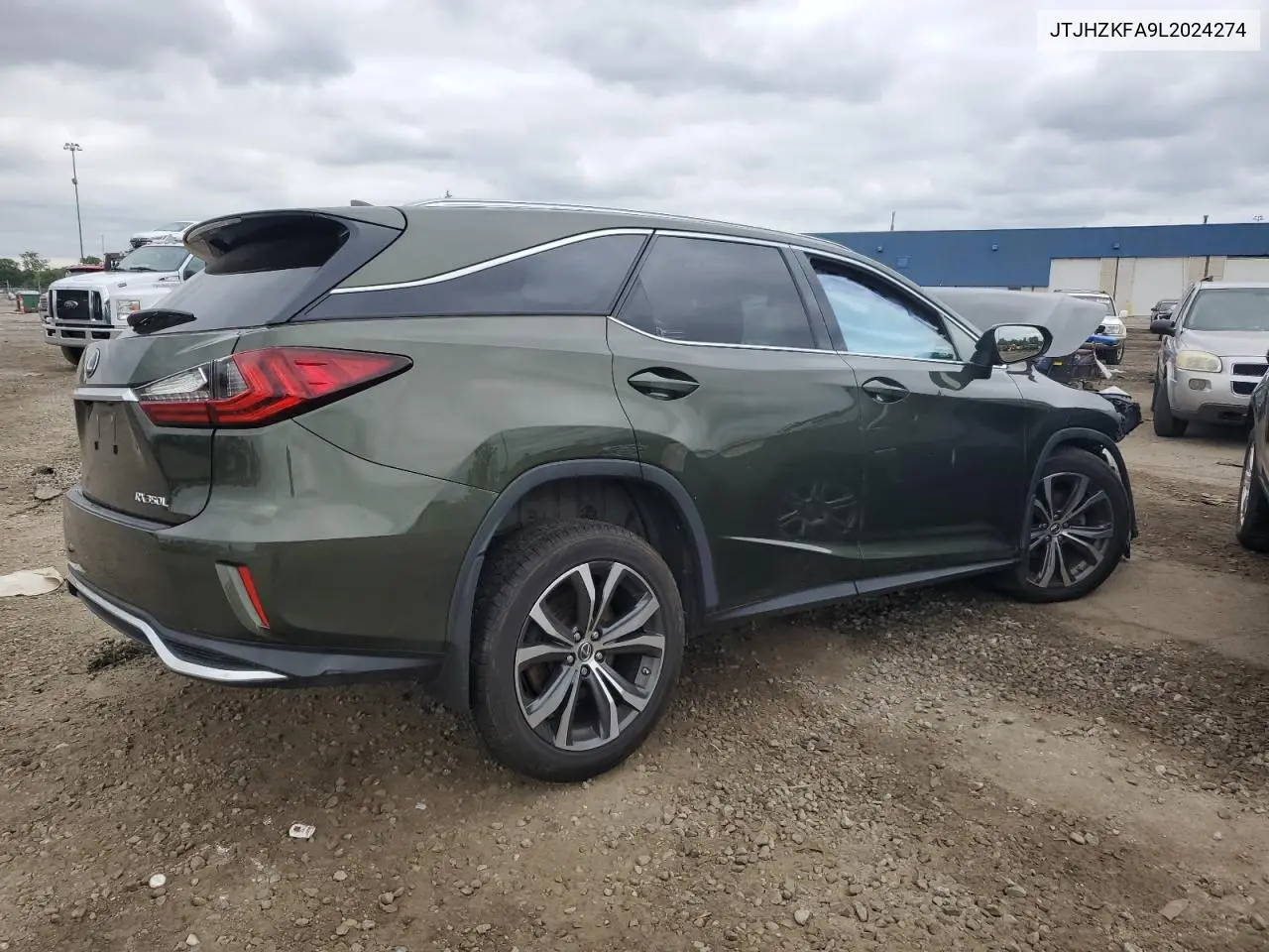 Auction sale of the 2020 Lexus RX , vin: JTJHZKFA9L2024274, lot number: 69929465