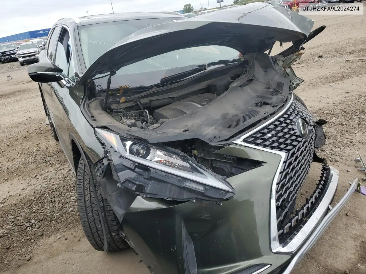 Auction sale of the 2020 Lexus RX , vin: JTJHZKFA9L2024274, lot number: 69929465