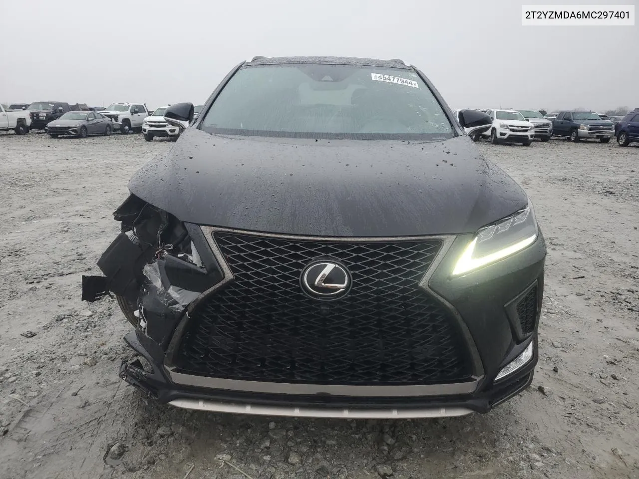 Auction sale of the 2021 Lexus RX , vin: 2T2YZMDA6MC297401, lot number: 45477944