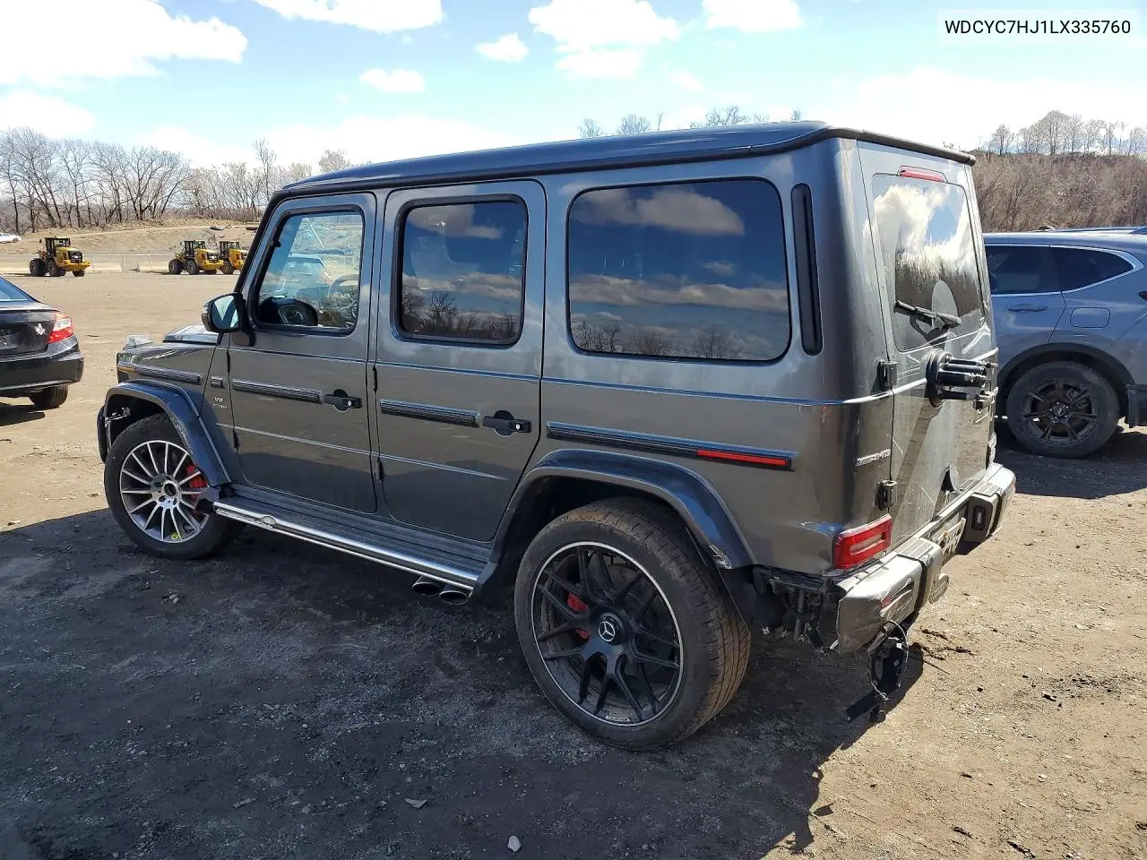 Auction sale of the 2020 Mercedes Benz G klasse , vin: WDCYC7HJ1LX335760, lot number: 46023736