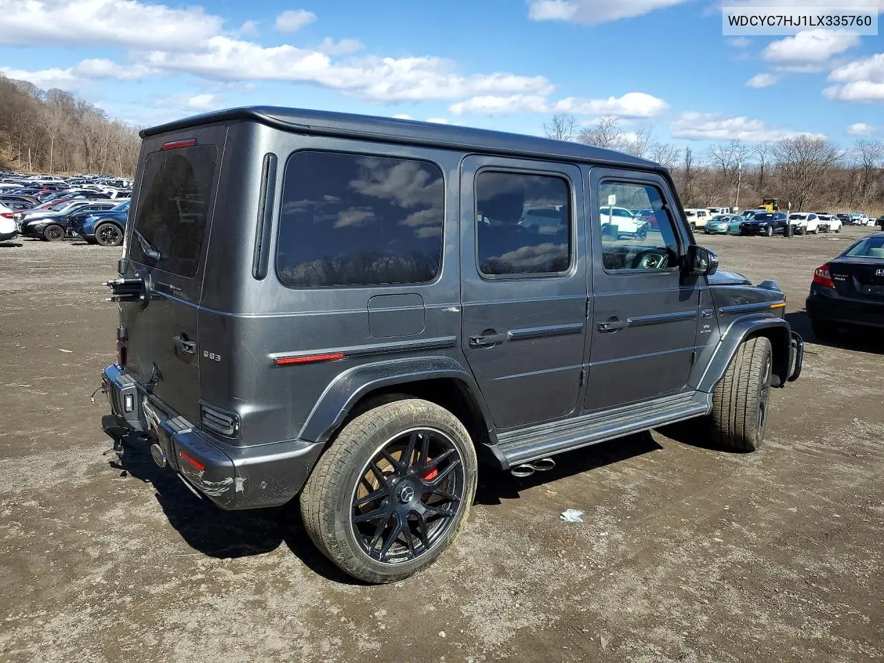 Auction sale of the 2020 Mercedes Benz G klasse , vin: WDCYC7HJ1LX335760, lot number: 46023736