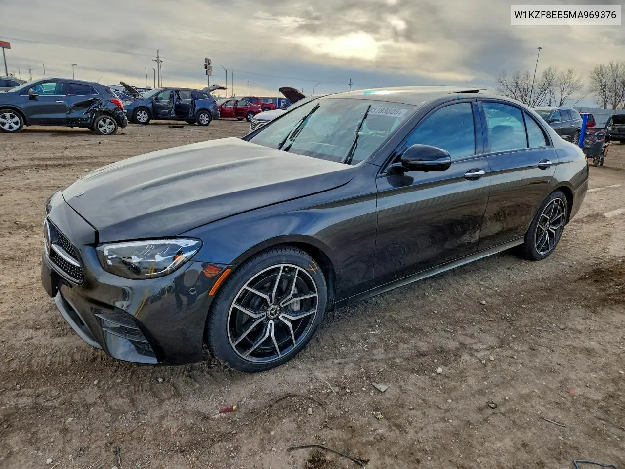 Auction sale of the 2021 Mercedes Benz E klasse , vin: W1KZF8EB5MA969376, lot number: 73183805