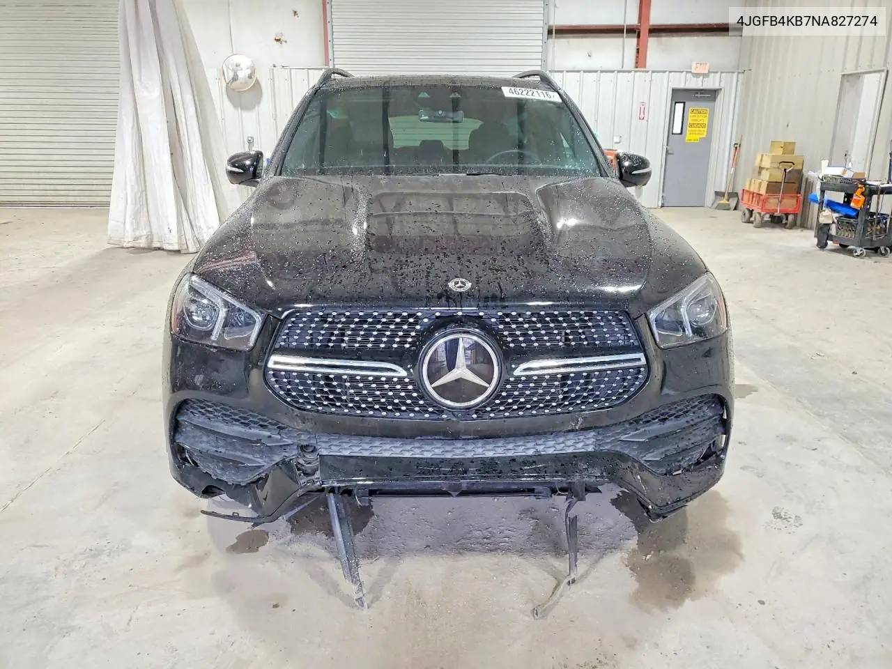 Auction sale of the 2022 Mercedes Benz GLE , vin: 4JGFB4KB7NA827274, lot number: 46222116