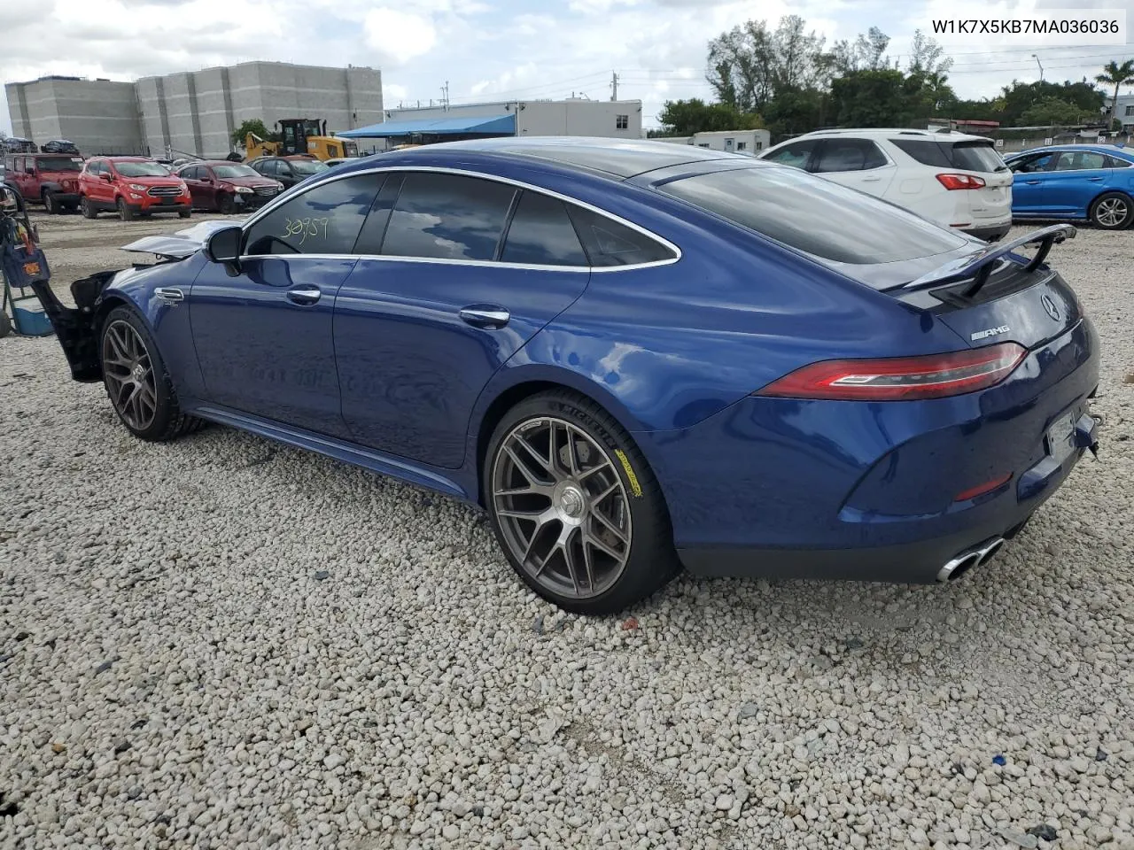 Auction sale of the 2021 Mercedes Benz AMG GT , vin: W1K7X5KB7MA036036, lot number: 73240973