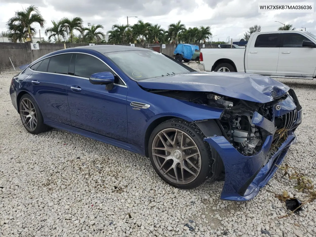 Auction sale of the 2021 Mercedes Benz AMG GT , vin: W1K7X5KB7MA036036, lot number: 73240973