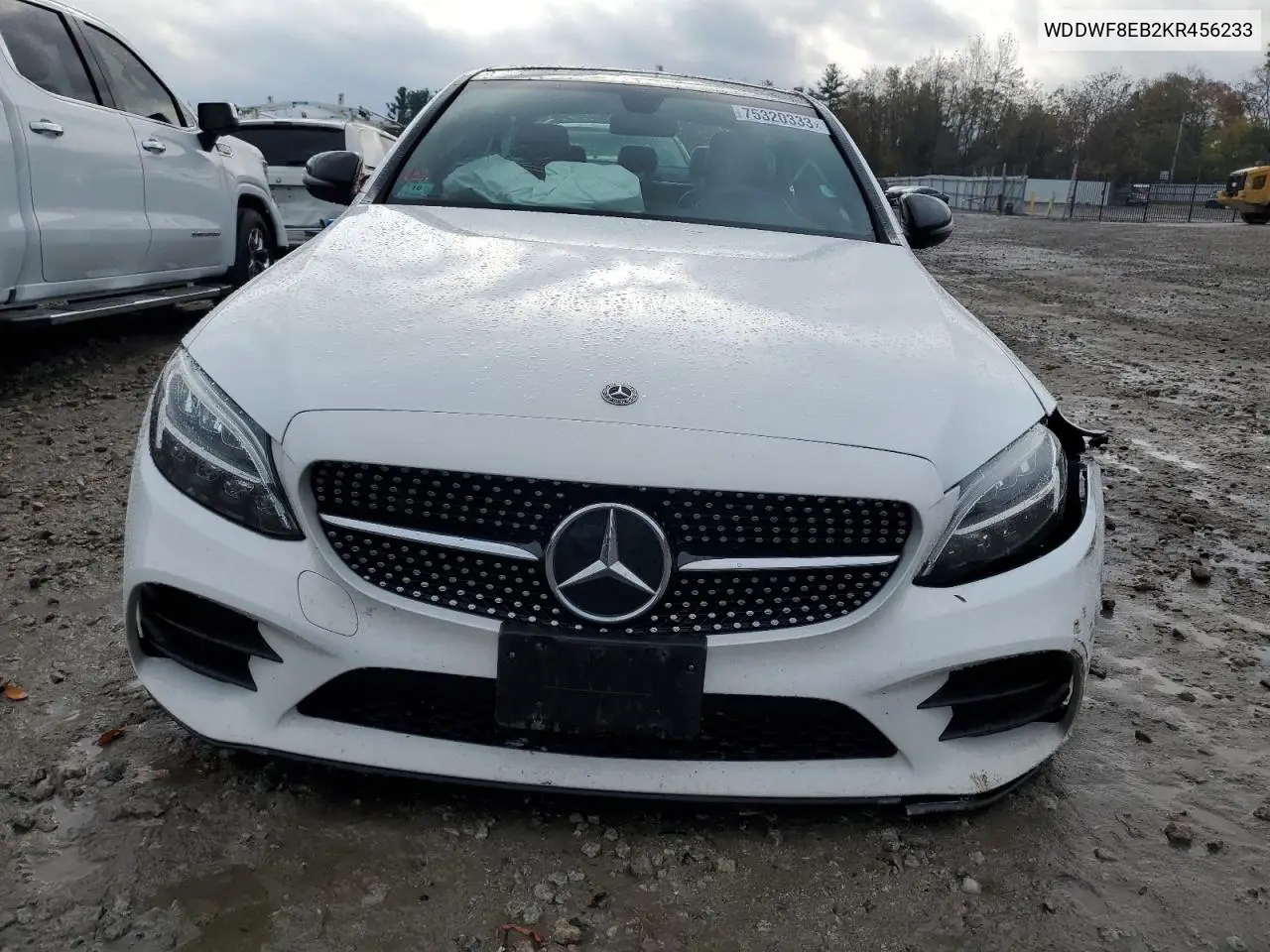Auction sale of the 2019 Mercedes Benz C klasse , vin: WDDWF8EB2KR456233, lot number: 75320333