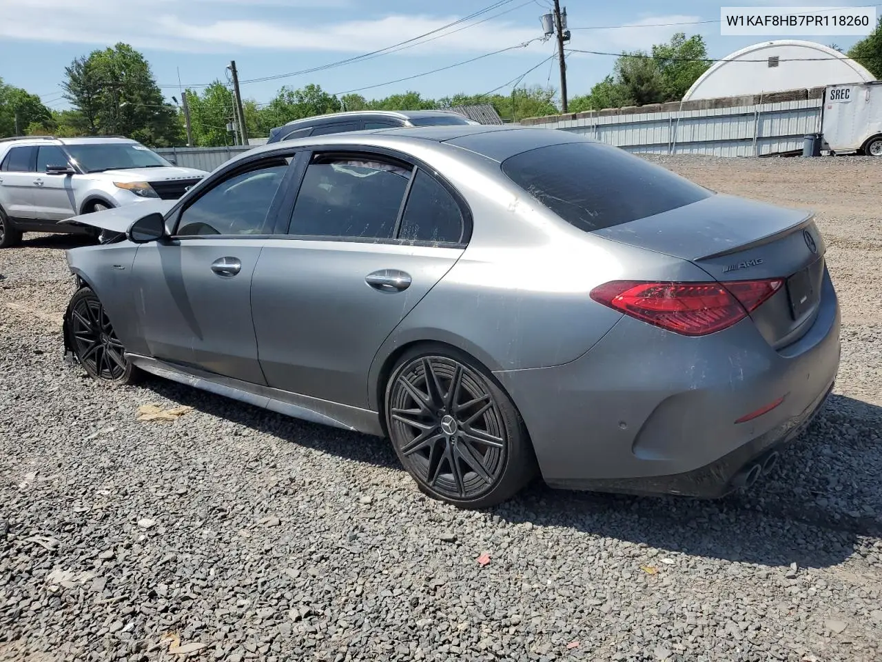 Auction sale of the 2023 Mercedes Benz C klasse AMG , vin: W1KAF8HB7PR118260, lot number: 56133775