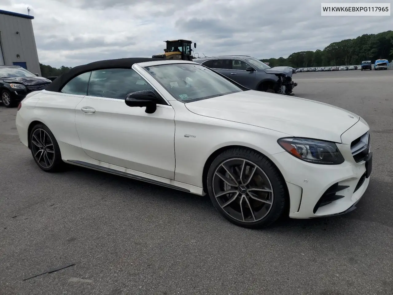 Auction sale of the 2023 Mercedes Benz C klasse , vin: W1KWK6EBXPG117965, lot number: 65377393
