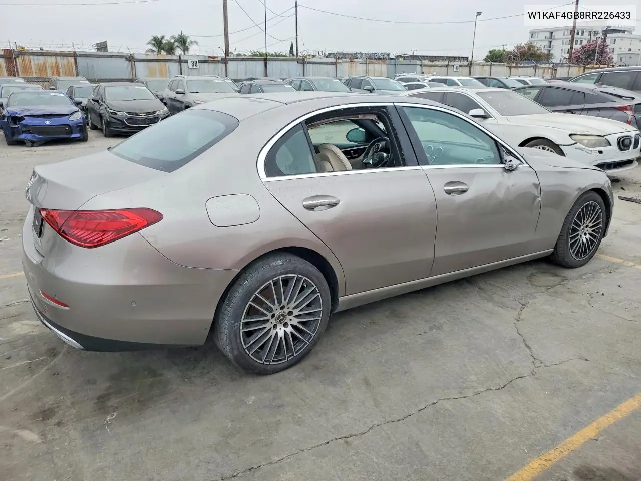 Auction sale of the 2024 Mercedes Benz C klasse , vin: W1KAF4GB8RR226433, lot number: 58961086