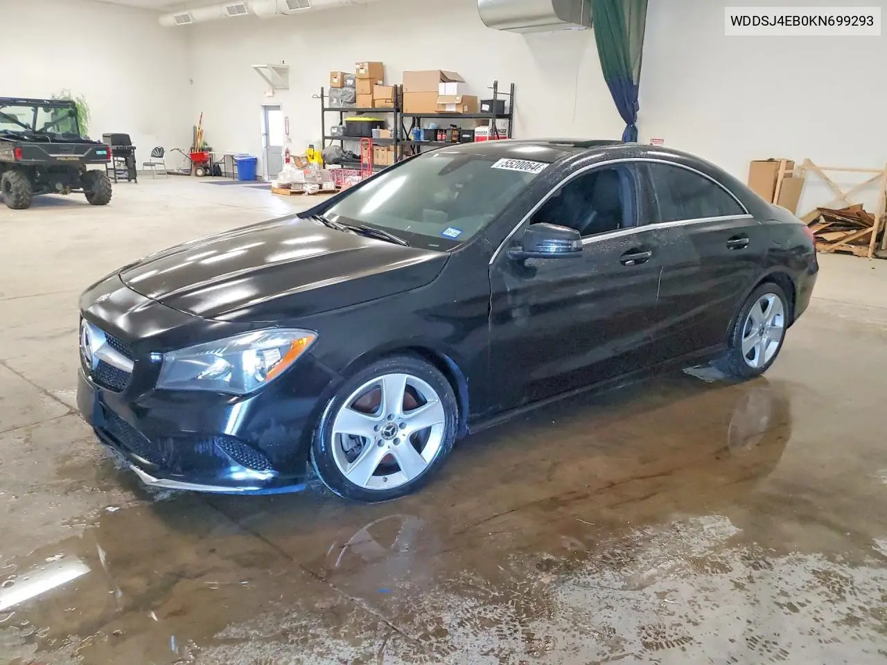 Auction sale of the 2019 Mercedes Benz CLA klasse , vin: WDDSJ4EB0KN699293, lot number: 55200646