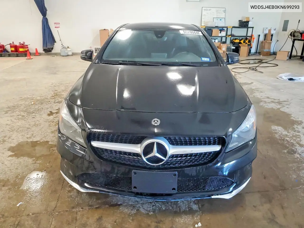Auction sale of the 2019 Mercedes Benz CLA klasse , vin: WDDSJ4EB0KN699293, lot number: 55200646