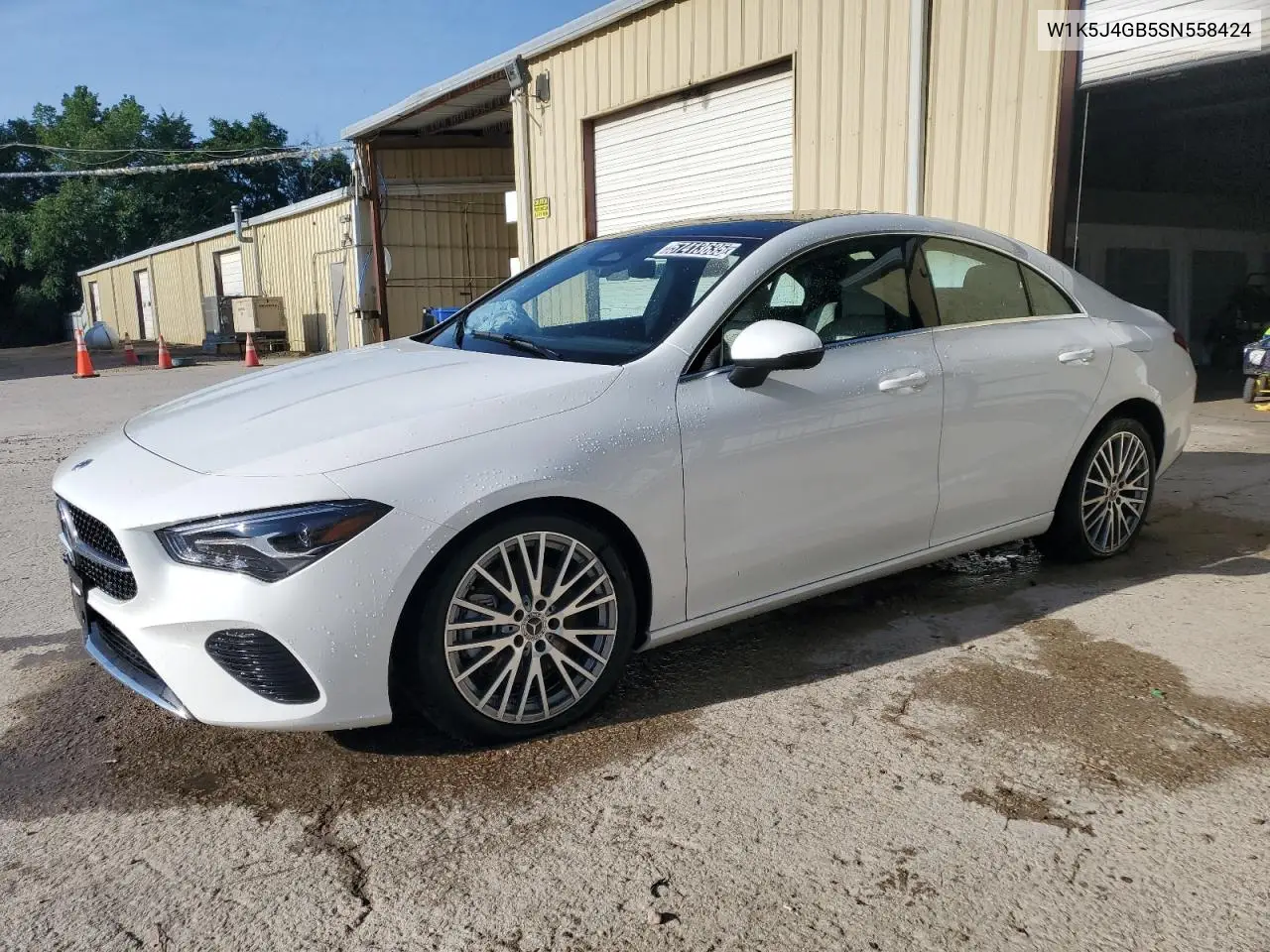 Auction sale of the 2025 Mercedes Benz CLA klasse , vin: W1K5J4GB5SN558424, lot number: 57413635