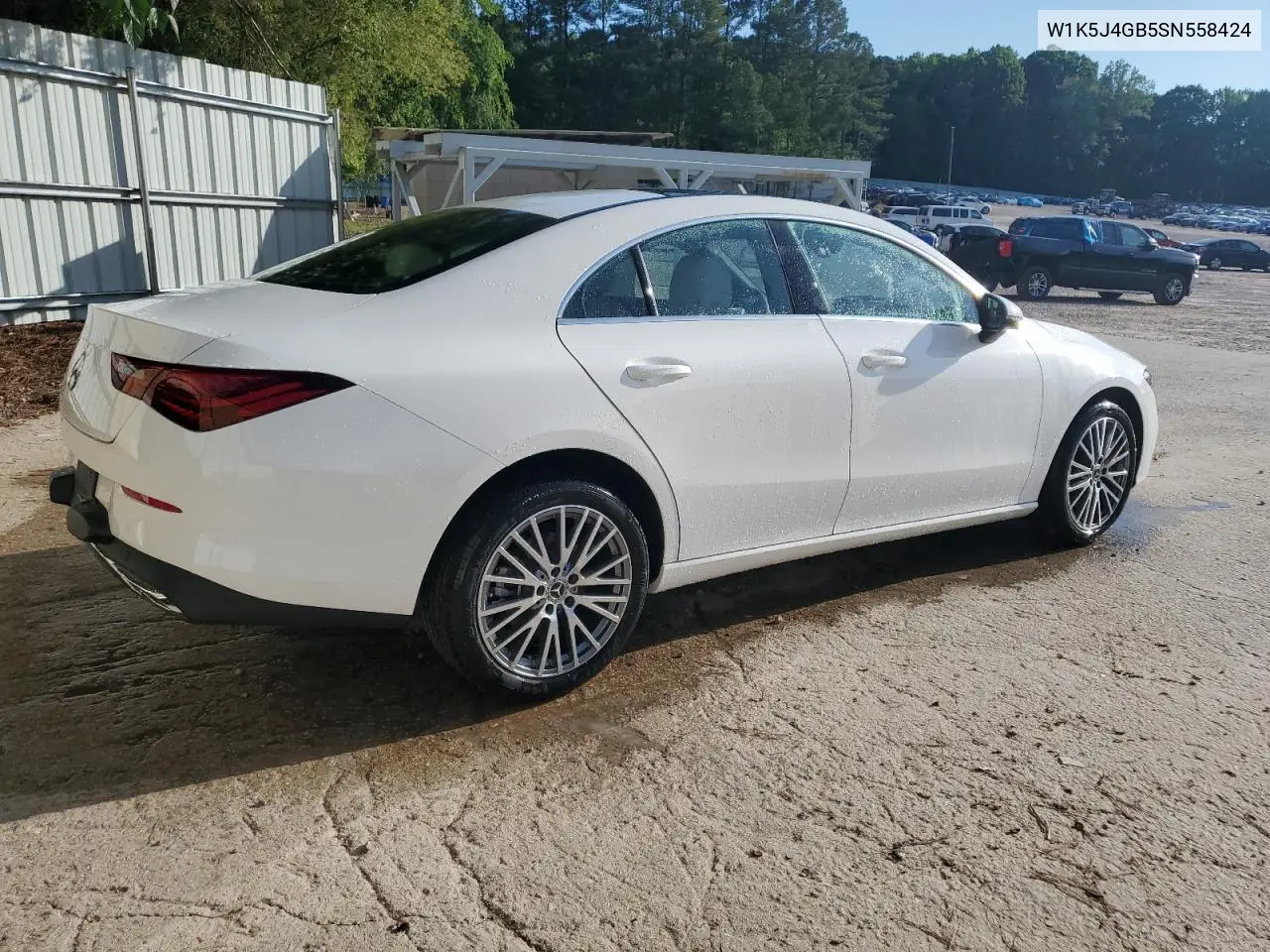 Auction sale of the 2025 Mercedes Benz CLA klasse , vin: W1K5J4GB5SN558424, lot number: 57413635