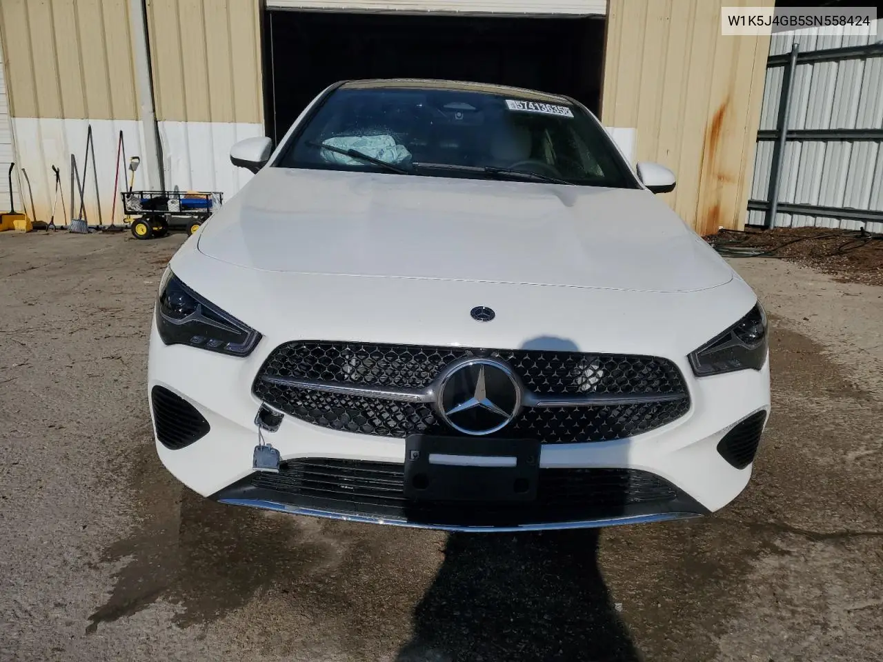Auction sale of the 2025 Mercedes Benz CLA klasse , vin: W1K5J4GB5SN558424, lot number: 57413635