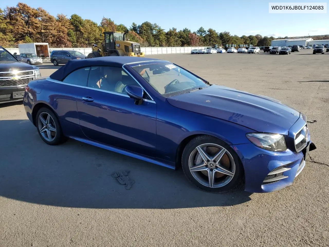 Auction sale of the 2020 Mercedes Benz E klasse , vin: WDD1K6JB0LF124083, lot number: 74527483