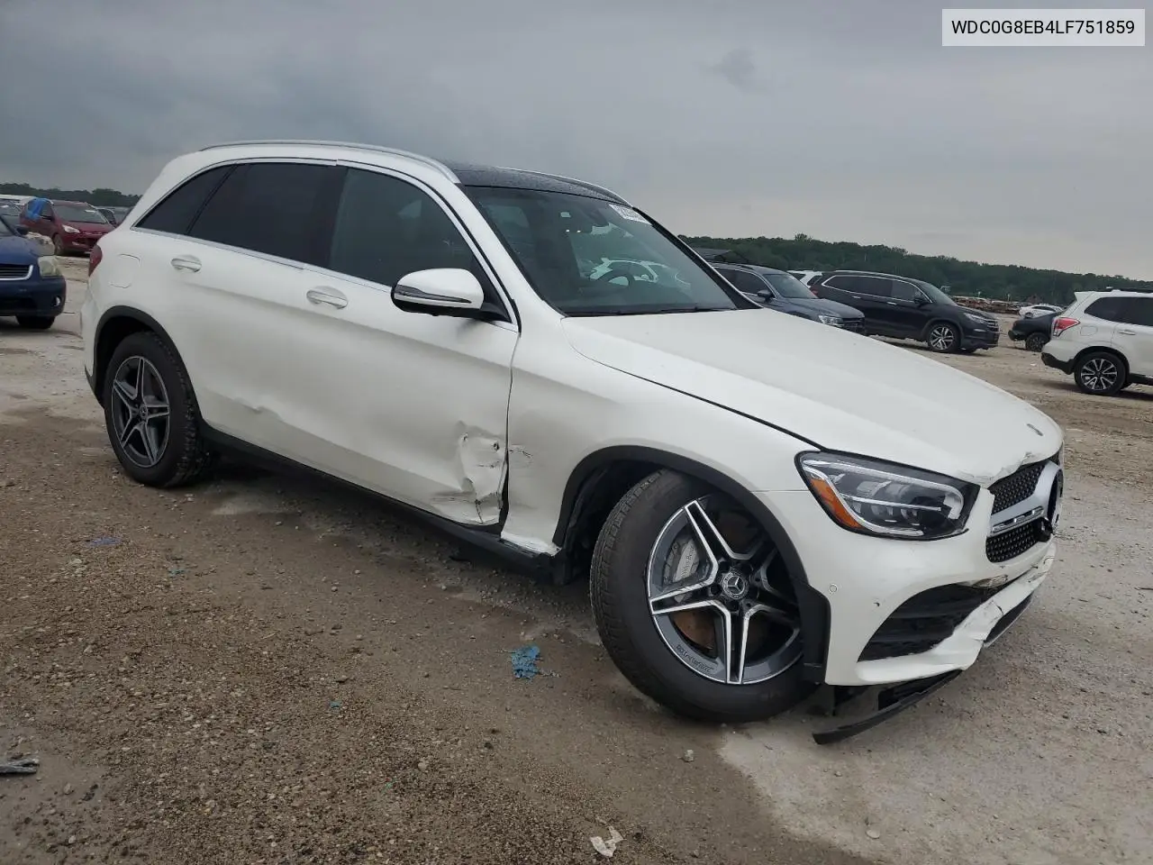 Auction sale of the 2020 Mercedes Benz GLC , vin: WDC0G8EB4LF751859, lot number: 58206485
