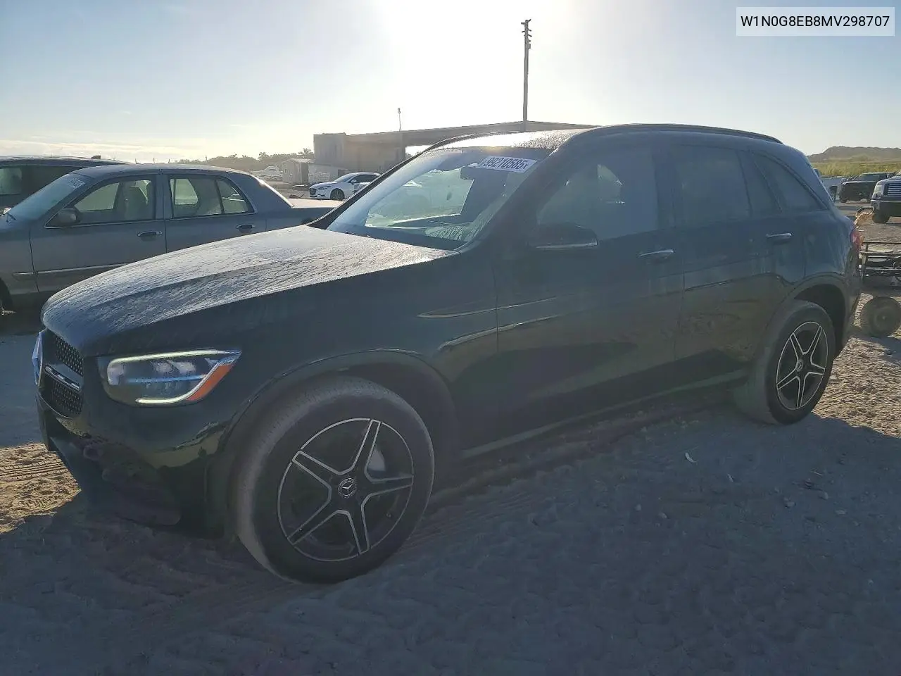 Auction sale of the 2021 Mercedes Benz GLC , vin: W1N0G8EB8MV298707, lot number: 99210585