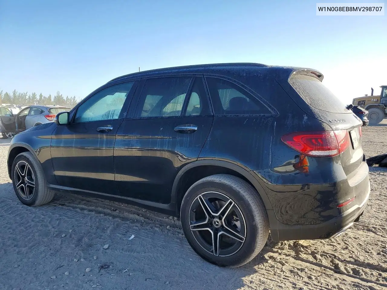 Auction sale of the 2021 Mercedes Benz GLC , vin: W1N0G8EB8MV298707, lot number: 99210585