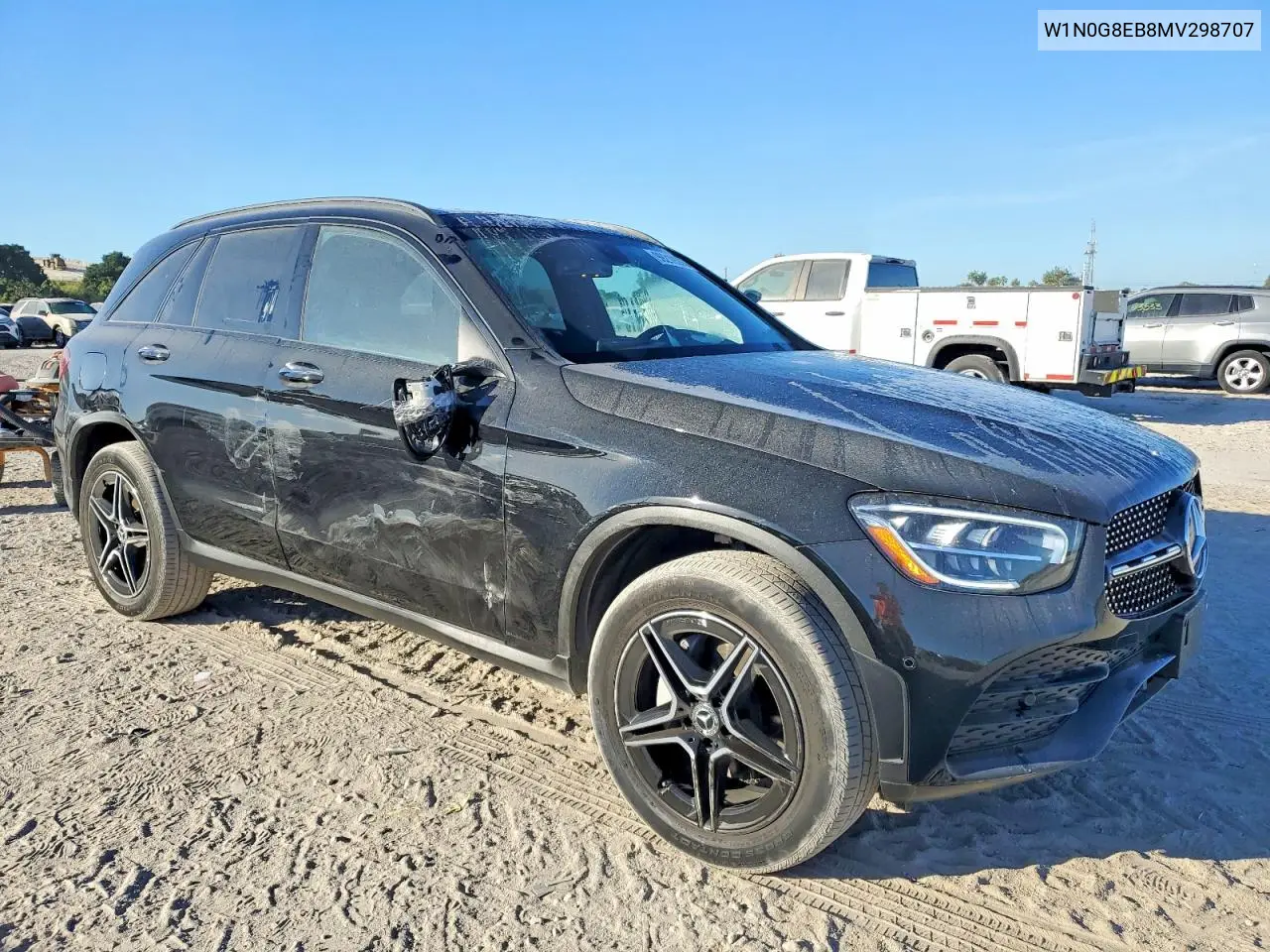Auction sale of the 2021 Mercedes Benz GLC , vin: W1N0G8EB8MV298707, lot number: 99210585